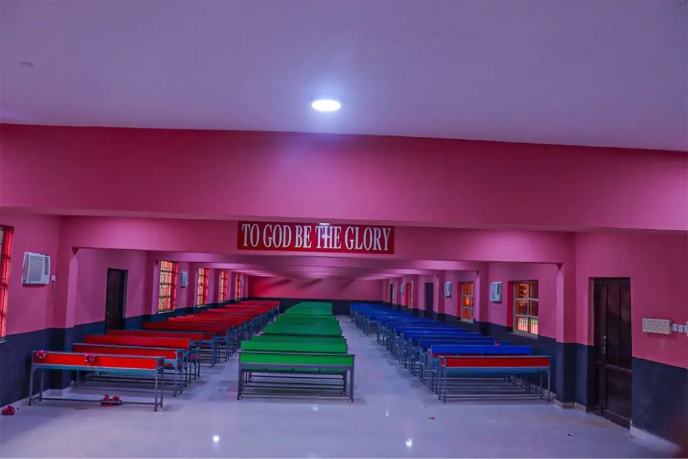 The school library and study hall
