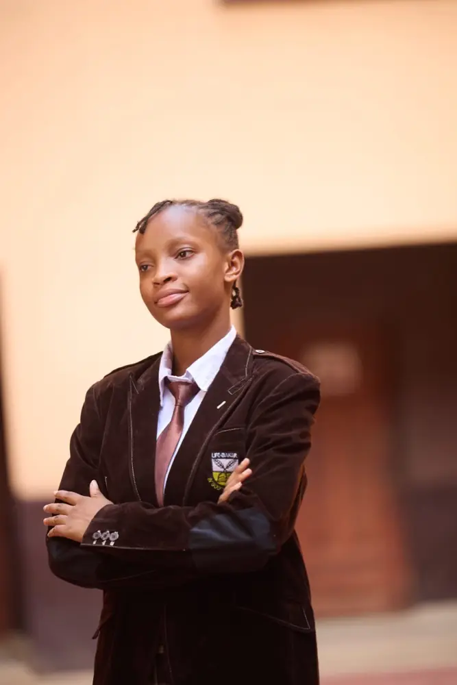 A Life Baker pupil in school uniform