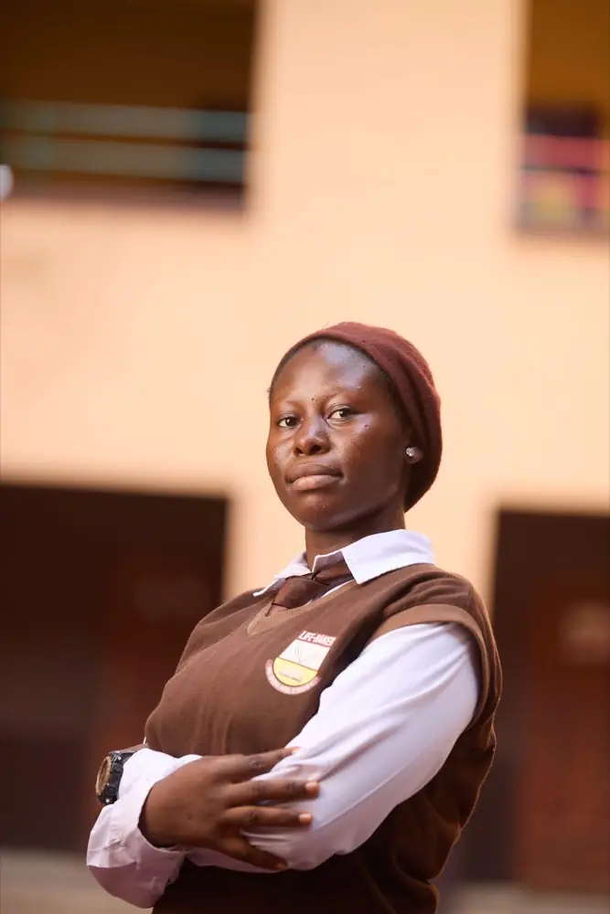 A Life Baker student in school uniform