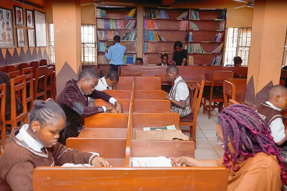 The library and study hall